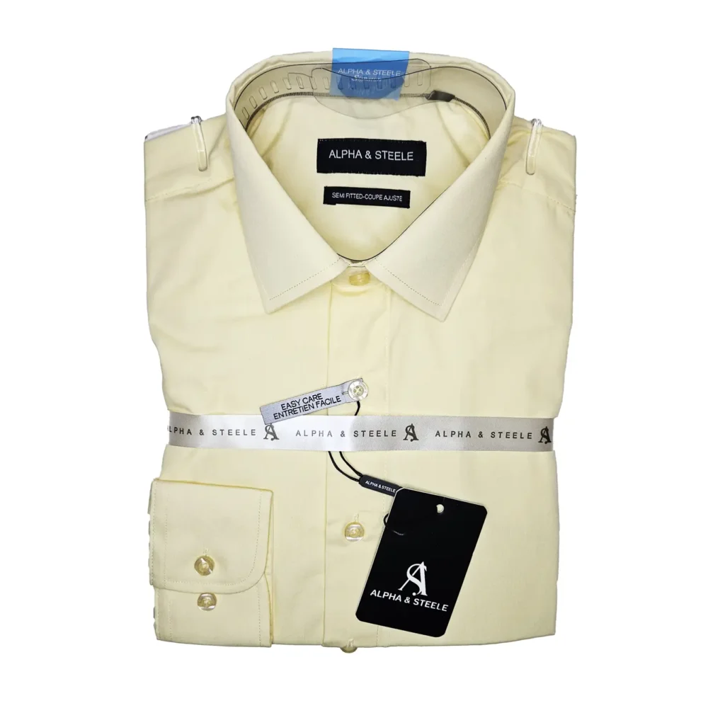 A&S Butter Semi Slim Shirt