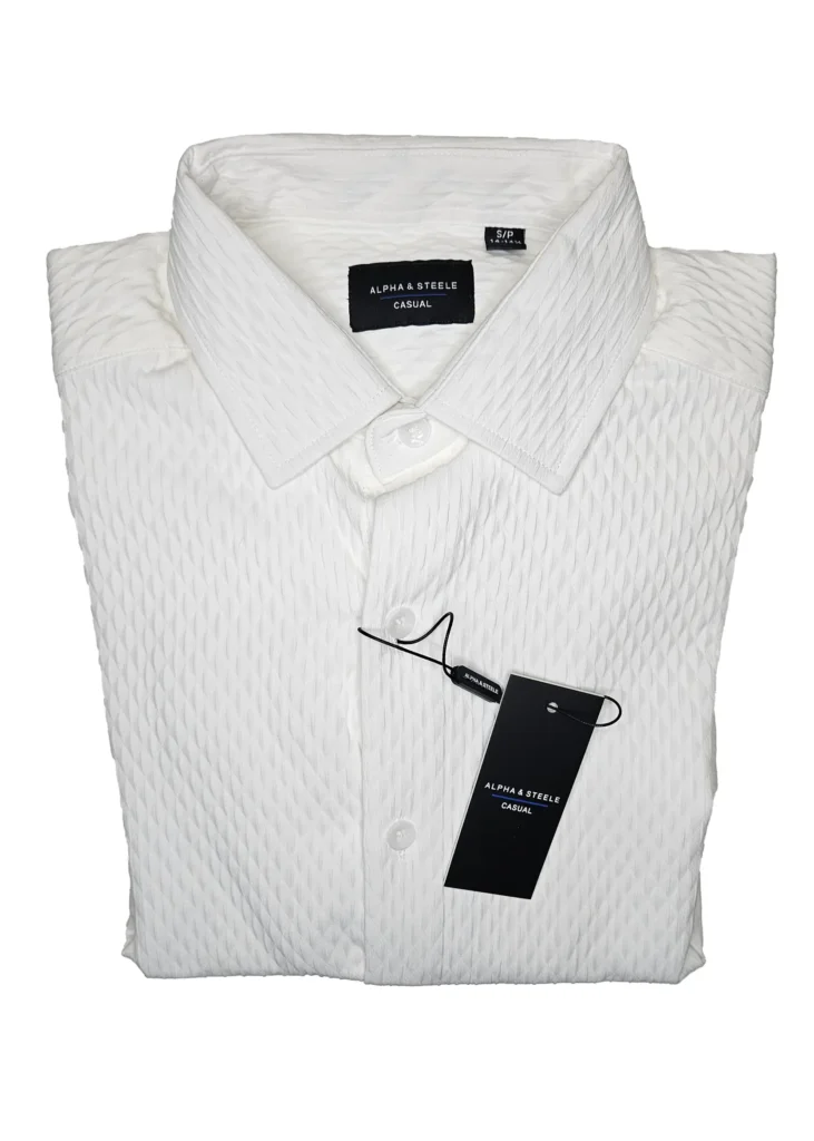 A&S Off-White Casual Shirt