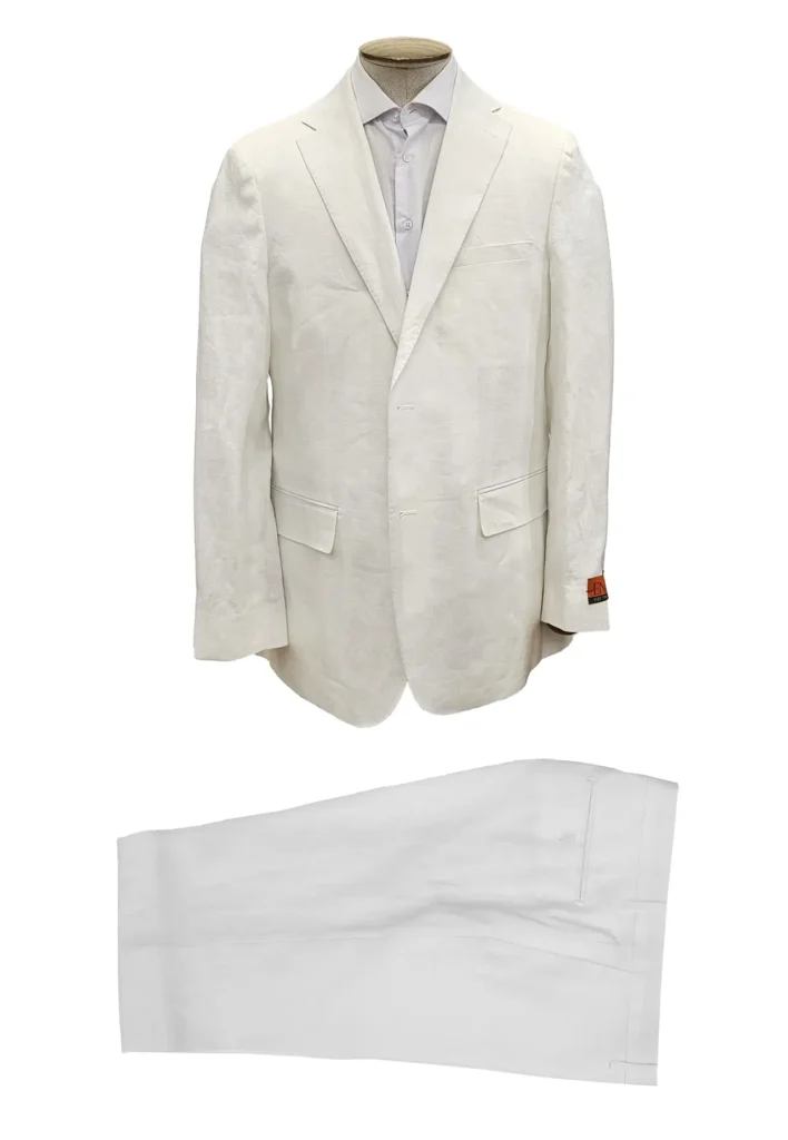 Enzo Linen White